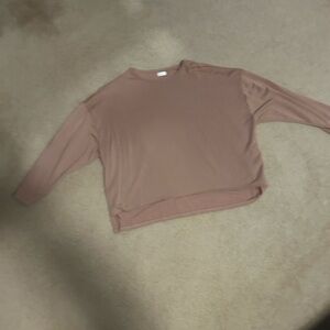 Summer & Rose Long Sleeve Top - Tan